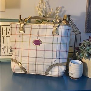 Coach Heritage Tattersall Tote F19174